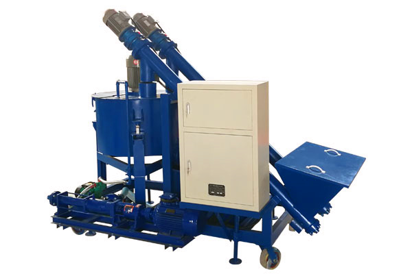 河南臨潁縣北環(huán)項目智能壓漿設(shè)備調(diào)試現(xiàn)場